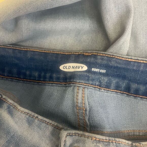 Old Navy Women's Size 10 Classic Bootcut Blue Jeans Stretch - Picture 10 of 12